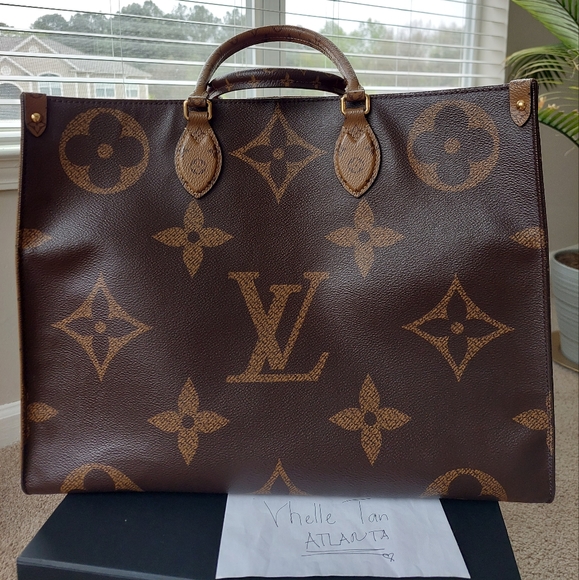 SOLD***LOUIS VUITTON REVERSE ON THE GO GM - Picture 2 of 16